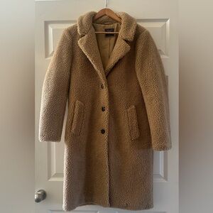 Abercrombie & Fitch Camel Teddy Jacket